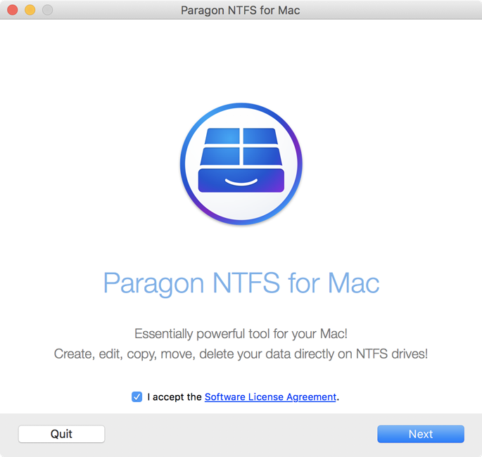 update paragon ntfs for mac